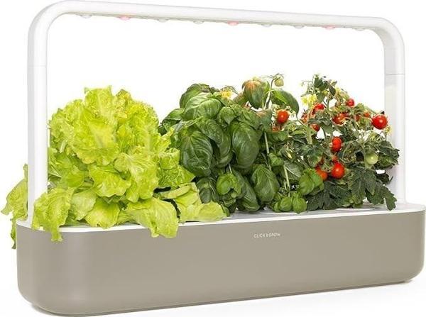 Click & Grow Kapalı Alan Bitki Bahçesi Seti Büyüme Işığı İle - Bej - Image 1