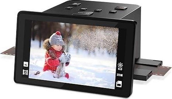 DigitConvert 5 inç LCD Dijital Film ve Slayt Tarayıcı 22MP - Image 1