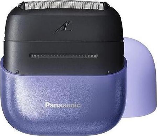Panasonic Swipe Right 3 Bıçak Unisex Şarjlı Tıraş Makinesi Kuru/Islak ES-CM3A-W -Mor - Image 1
