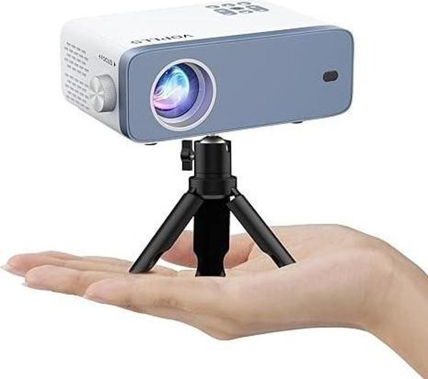 Voplls 1080P Full HD Destekli Taşınabilir Video Projektör HDMI USB AV - Image 1