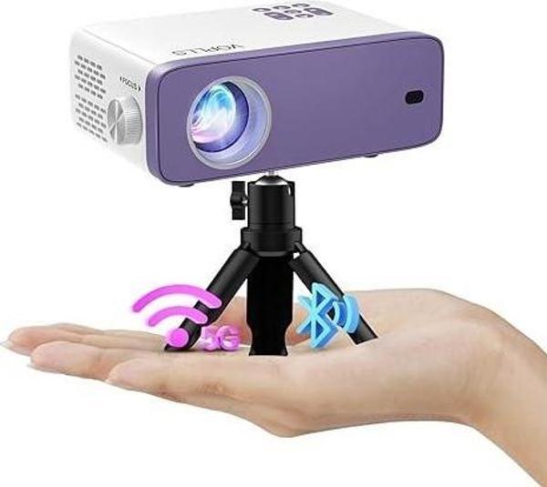 Voplls WiFi Bluetooth 1080P Full HD 12000L Video Projektör HDMI Usb AV - Image 1