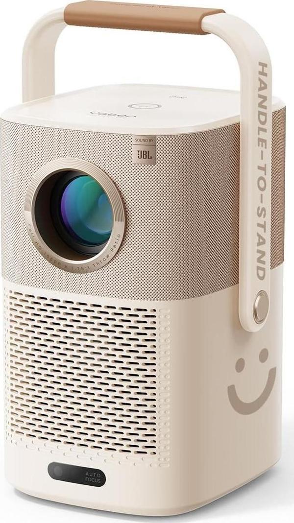 Yaber T2 1080P Projektör - WiFi 6 ve Bluetooth [JBL 2 Ses, 8W Hoparlör ve Dahili Pil] - Image 1