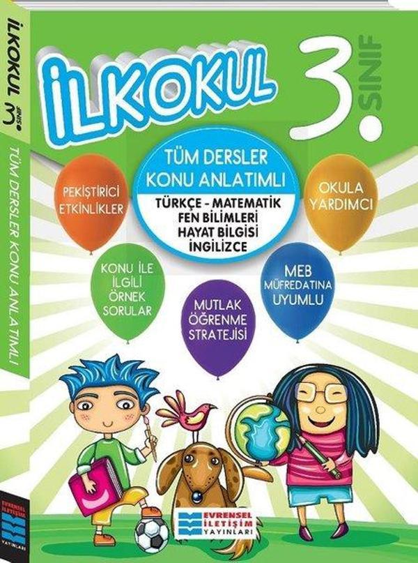 3.Sınıf Tüm Dersler Konu Anlatımlı - Evrensel İletişim Yayınları - Image 1