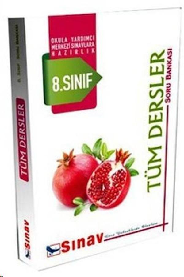 8. Sınıf Tüm Dersler Soru Bankası - Sınav Dergisi Yayınları - Image 1