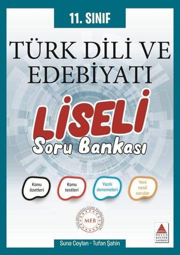 11. Sınıf Türk Dili ve Edebiyatı Soru Bankası Liseli - Delta Kültür-Eğitim - Image 1
