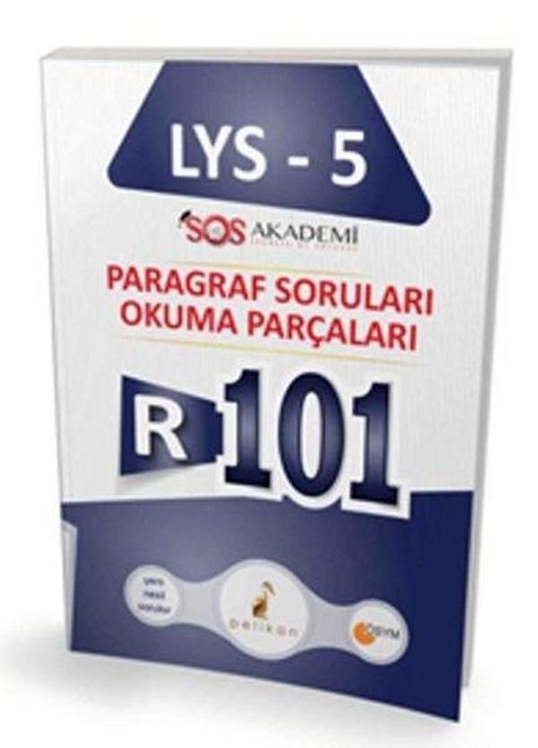 LYS 5-R 101 İngilizce Paragraf Soruları Okuma Parçaları - Pelikan Yayınları - Image 1