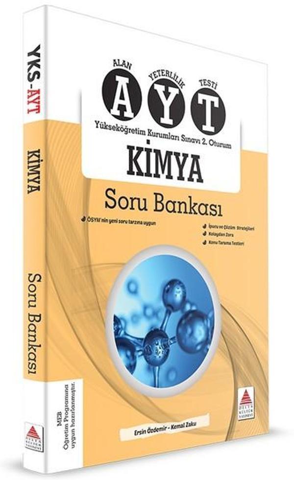 YKS 2.Oturum AYT Kimya Soru Bankası - Delta Kültür-Eğitim - Image 1