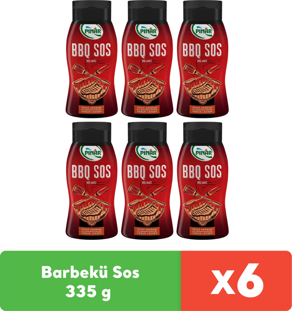 Pınar Barbekü Sos 335 g x 6 Adet - Image 1