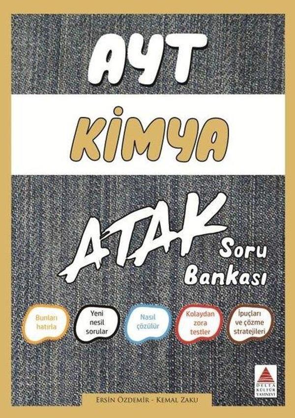 AYT Kimya Soru Bankası Atak - Delta Kültür-Eğitim - Image 1