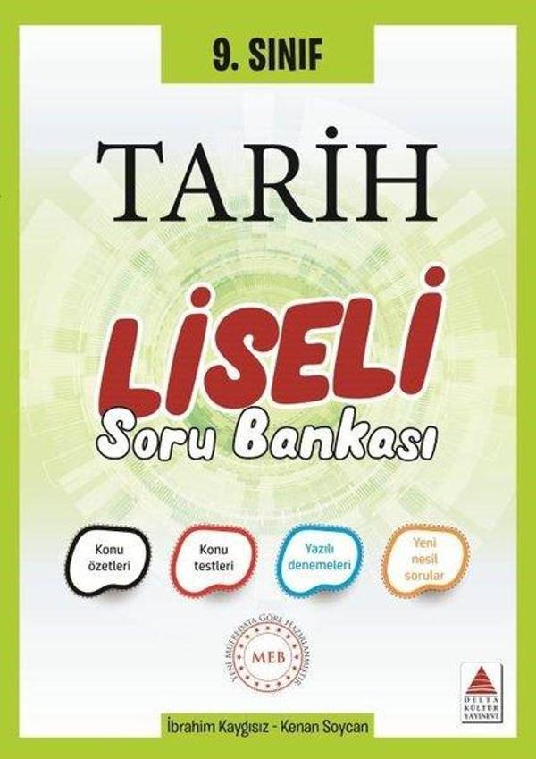 9. Sınıf Tarih Soru Bankası Liseli - Delta Kültür-Eğitim - Image 1