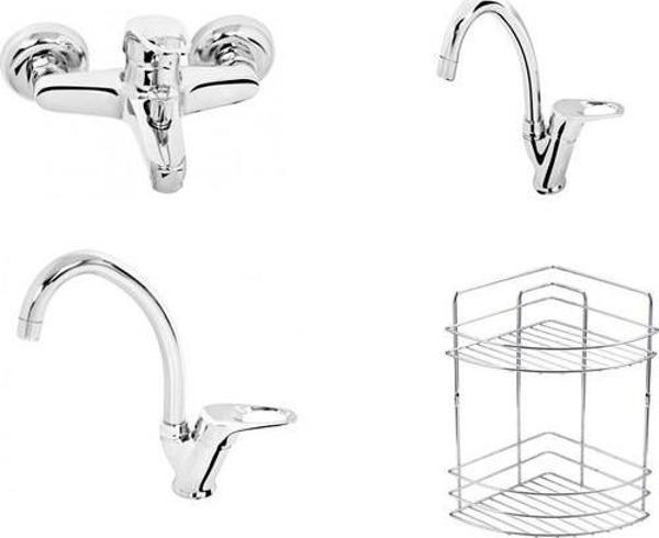 Arçe Batarya Seti Banyo Eviye Lavabo 2 Li - Image 1