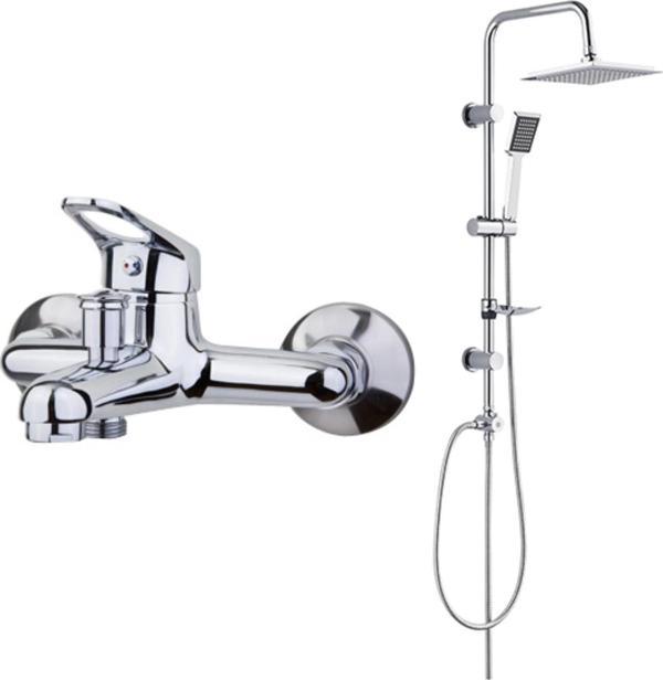 Arçe Beyazsu Banyo Bataryası Banyo Tepe Duş Takımı 2 Li Set - Image 1