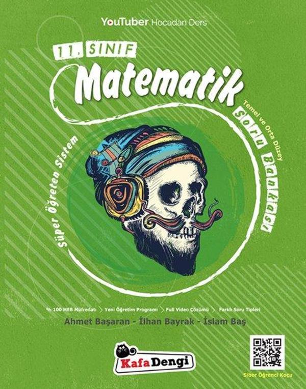 Kafadengi 11.Sınıf Süper Öğreten Matematik Soru Bankası - Kafa Dengi - Image 1