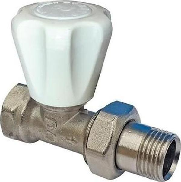 Arçe Düz Radyatör Vanası 1/2" - Image 1