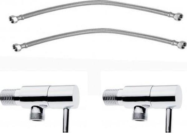 Arçe Klozet Montaj Seti 70 cm Flex Hortum Çubuk Taharet 2 li - Image 1