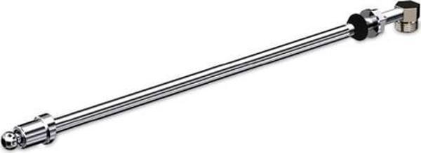 Arçe Klozet Taharet Borusu Krom Uzun Tip 34 cm - Image 1