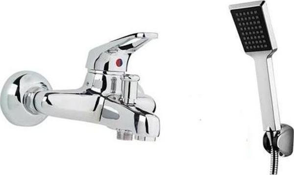 Arçe Mix Banyo Bataryası Siyah Kare Duş Seti - Image 1