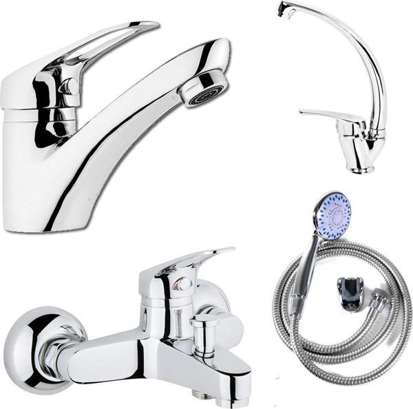Arçe Mutfak Banyo Batarya Seti 4 Lü - Image 1