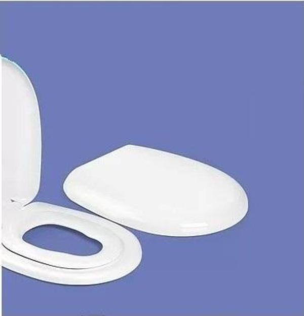 Arçe Nkp Thermoplast Çocuk Yetişkin Amortisörlü Yavaş Kapanan Klozet Kapağı - Image 1