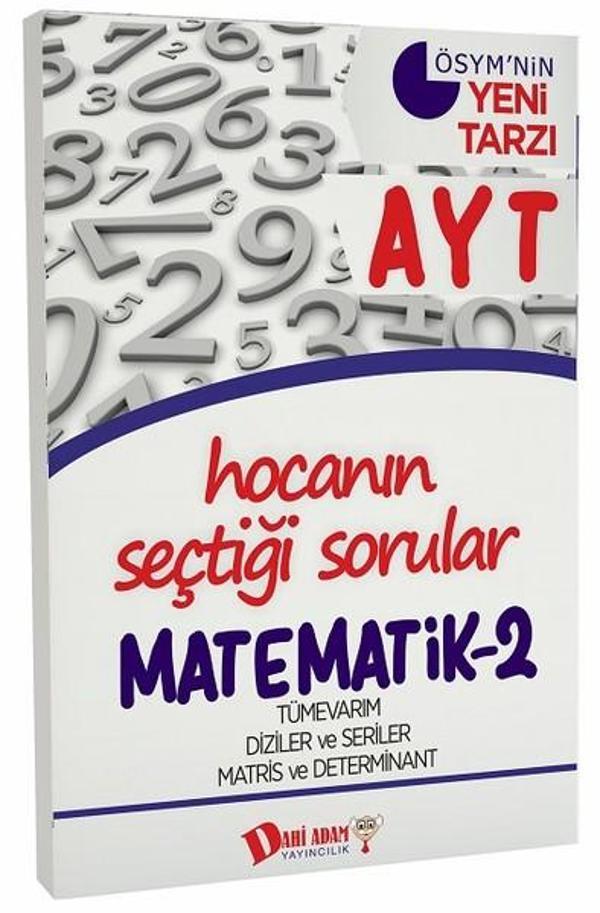 AYT Matematik 2 Soru Bankası - Dahi Adam Yayıncılık - Image 1