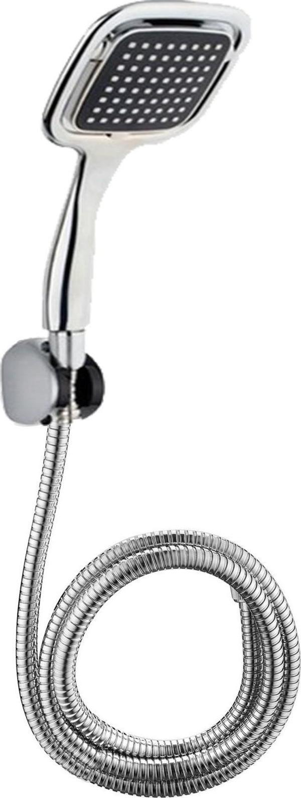 Arçe Siyah Kare Banyo Duş Seti - Image 1