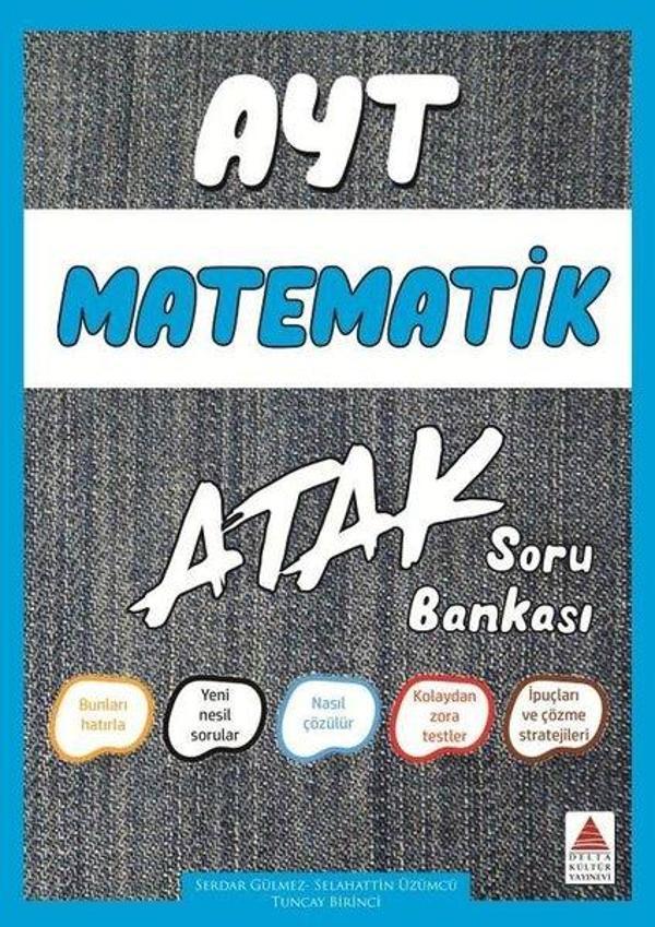AYT Matematik Soru Bankası Atak - Delta Kültür-Eğitim - Image 1
