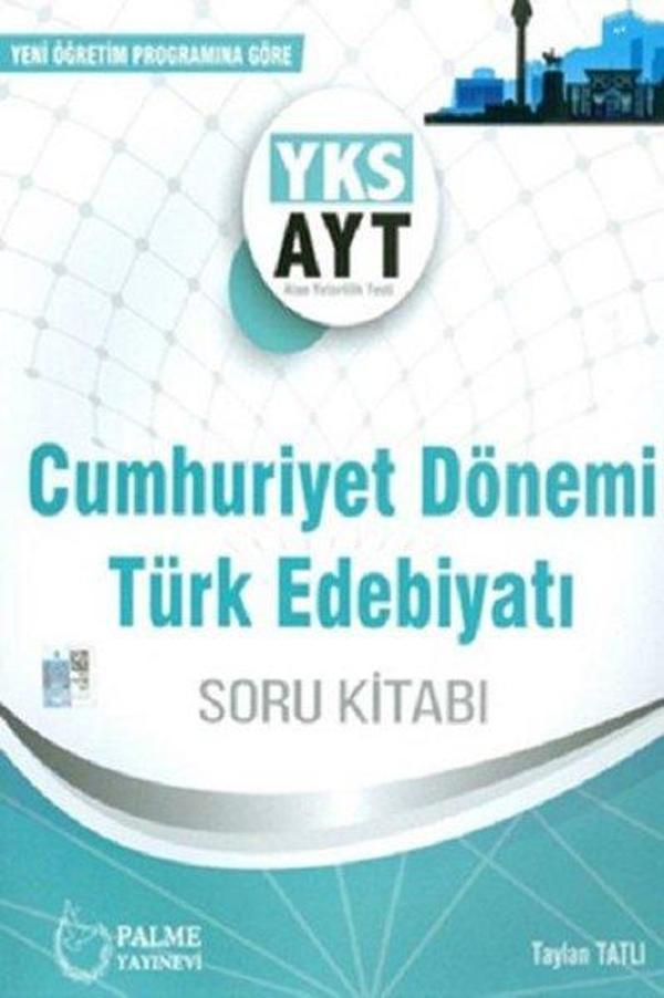 Palme Yks Ayt Cumhuriyet Dönemi Türk Edebiyatı Soru Kitabı  2019 - Palme Eğitim - Image 1