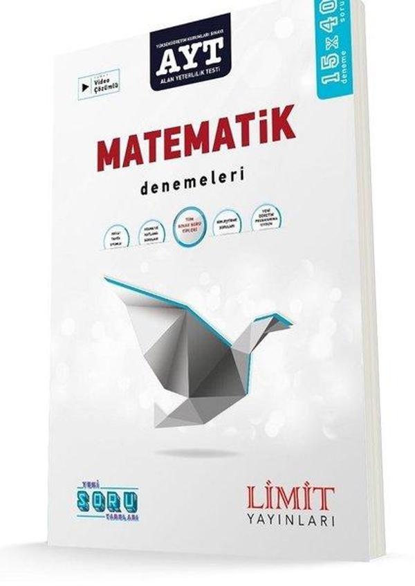 Limit Kronometre AYT Matematik Denemeleri - Limit Yayınları - Image 1
