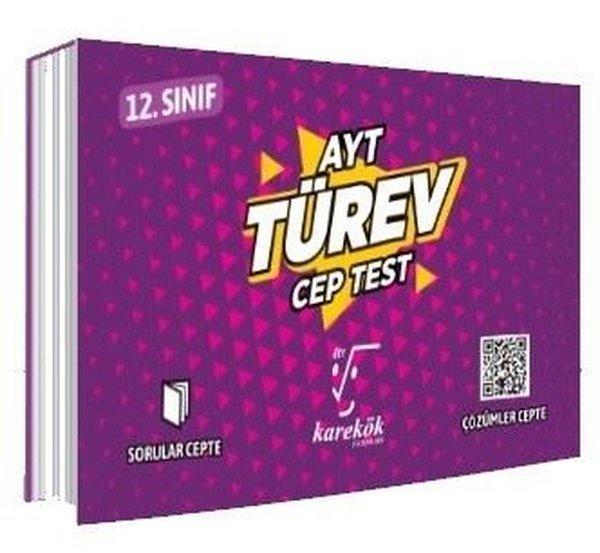 12.Sınıf AYT Türev Cep Test - Karekök Eğitim Yayınları - Image 1