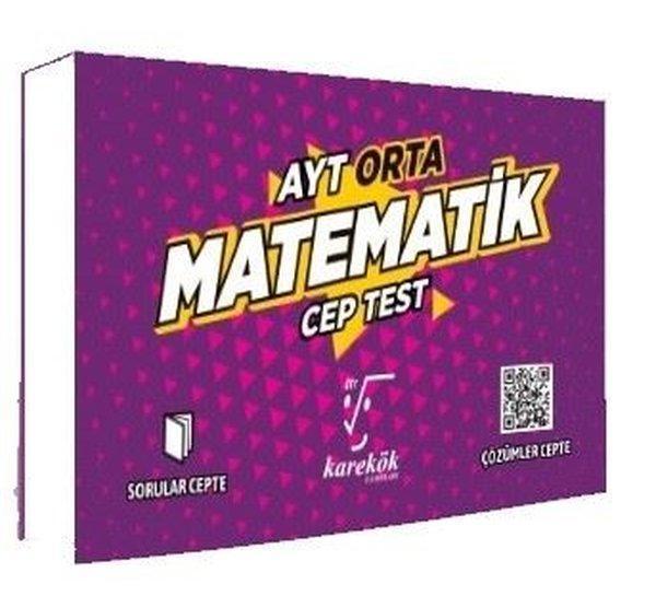 AYT Orta Matematik Cep Test - Karekök Eğitim Yayınları - Image 1