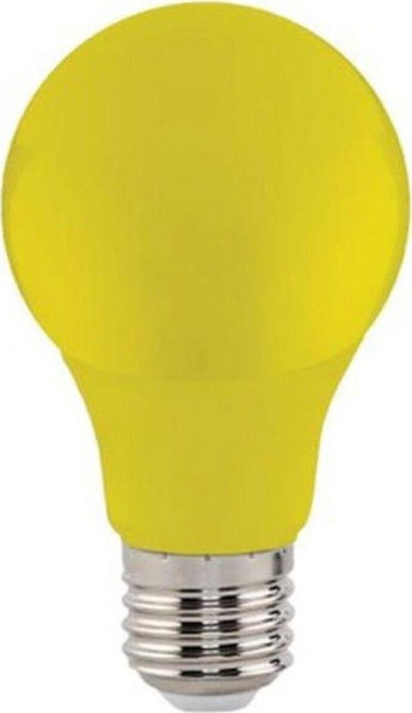 Full Reyon 10 Adet K2 Sarı Işık 5 Watt Led Gece Lambası Ampulü, E27 Duylu Ağaç Feneri Ampulü - Image 1