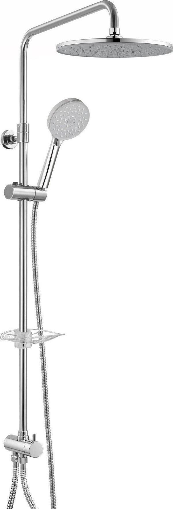 E.C.A Dalia Plus Teleskobik Kolonlu Banyo Tepe Duş Seti Yuvarlak Takım 102158040 - Image 1