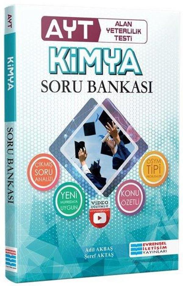 AYT Kimya Video Çözümlü Soru Bankası - Evrensel İletişim Yayınları - Image 1