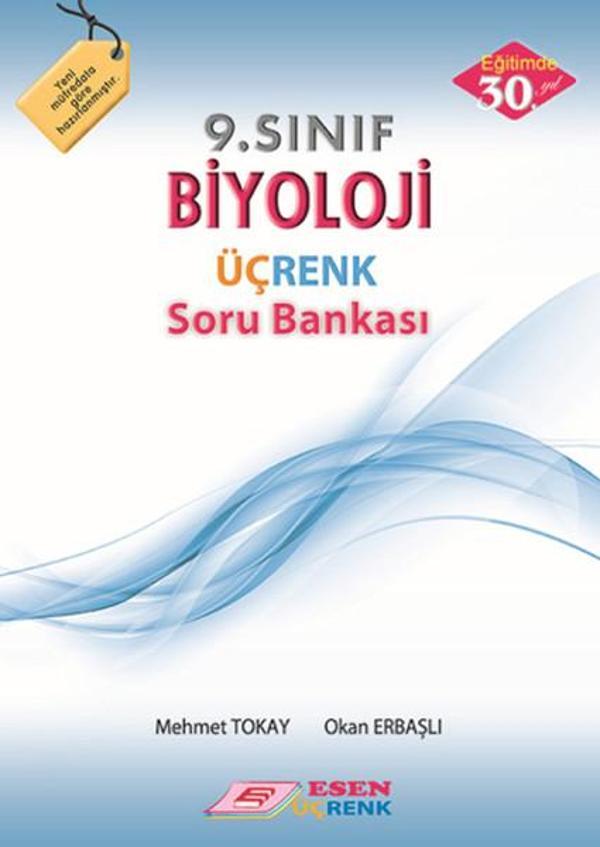 9. Sınıf Biyoloji Üçrenk Soru Bankası - Esen Yayıncılık - Eğitim - Image 1