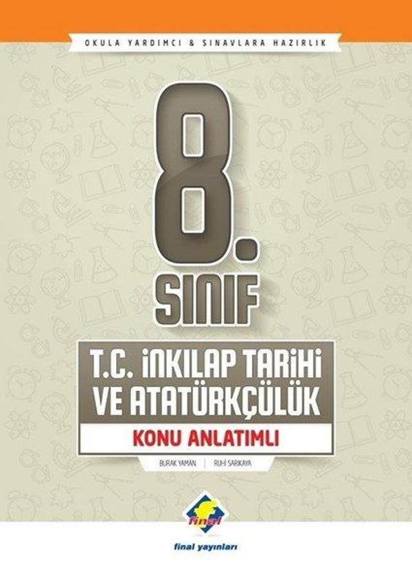 8.Sınıf T.C. İnkılap Tarihi ve Atatürkçülük Konu Anlatımlı - Final Yayıncılık - Image 1