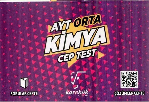 AYT Cep Test Kimya - Orta - Karekök Eğitim Yayınları - Image 1