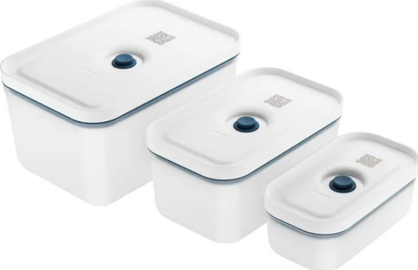 Zwilling Fresh & Save Vakumlu Saklama Kabı Seti-S-M-L/Akdeniz Mavisi - Image 1