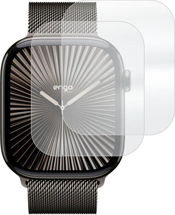 Apple Watch 10 46mm Ekran Koruyucu Şeffaf TPU Film 2 Adet - Image 1