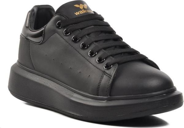Walkway Damascus Geniş Kalıp Siyah Unisex Sneaker - Image 1