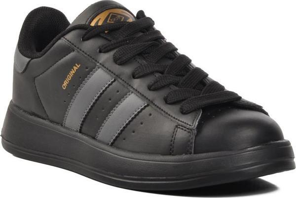 Ayakmod B-573 Siyah Unisex Bağcıklı Sneaker - Image 1