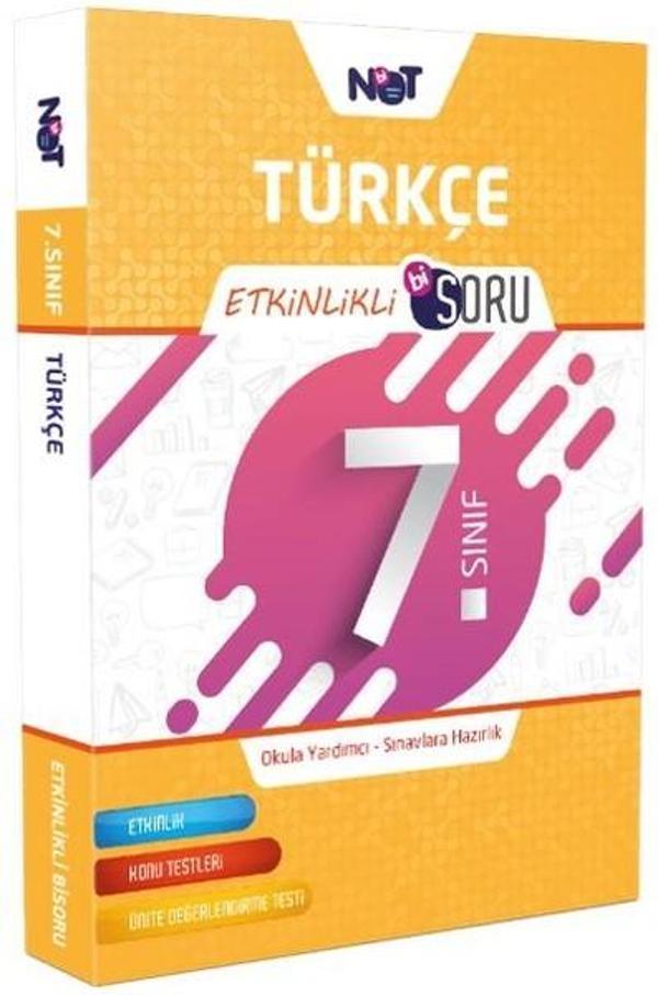 7.Sınıf Türkçe Etkinlikli Bi Soru - Bi Not Yayınları - Image 1