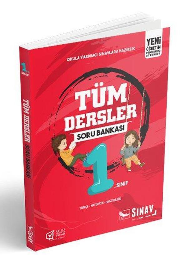 Sınav 1. Sınıf Tüm Dersler Soru Bankası - Sınav Dergisi Yayınları - Image 1