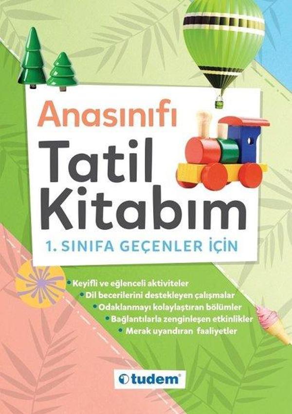 Anasınıfı Tatil Kitabım - Tudem Yayınları - Ders Kitapları - Image 1