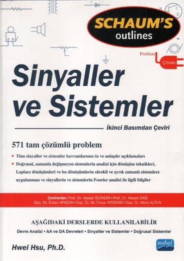 Sinyaller ve Sistemler / Signals and Sistems - Schaum's - Nobel Akademik Yayıncılık - Image 1