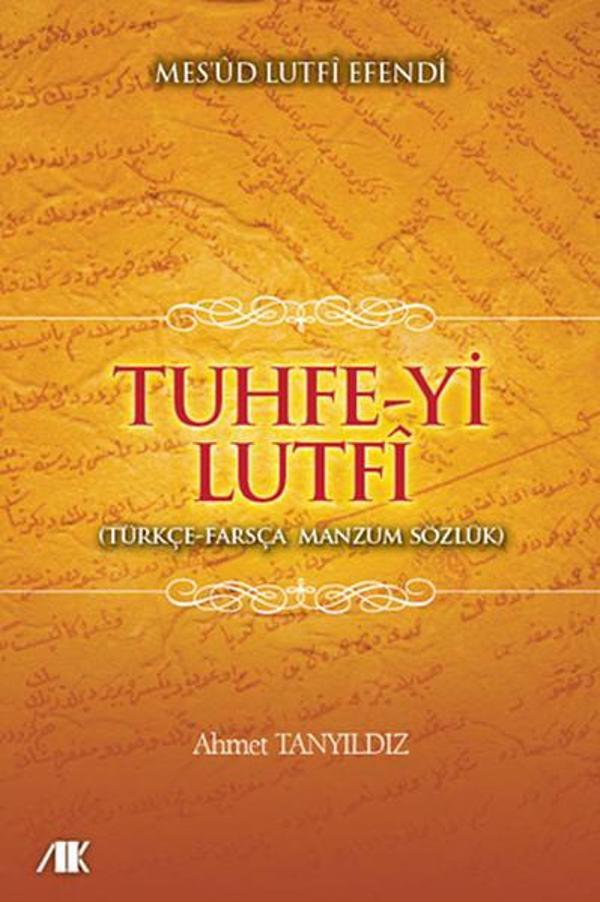 Tuhfe-Yi Lutfi - Akademik Kitaplar - Image 1