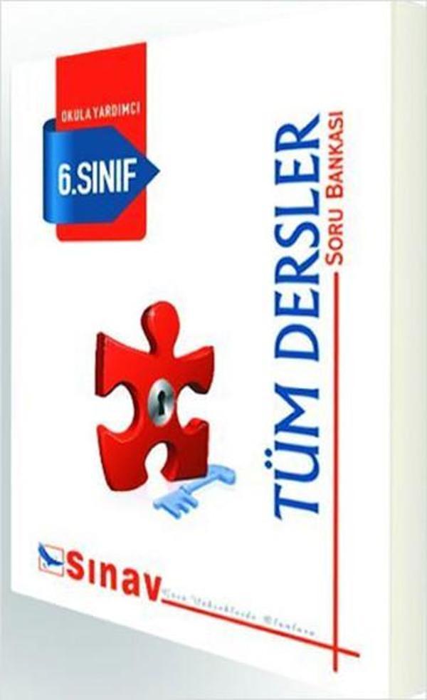 Sınav 6. Sınıf Tüm Dersler Soru Bankası - Sınav Dergisi Yayınları - Image 1