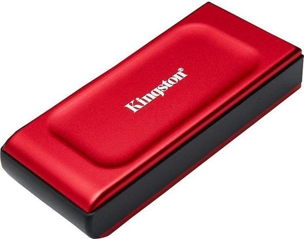 Kingston XS1000 2TB USB 3.2 Gen 2 Mini Kırmızı Taşınabilir SSD - Image 1