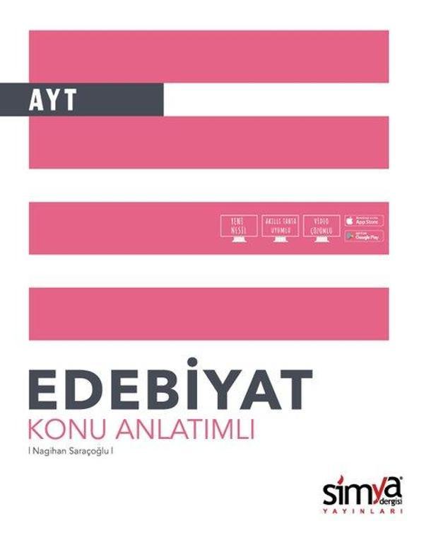 12. Sınıf Edebiyat AYT Konu Anlatımlı - Simya Dergisi Yayınları - Image 1