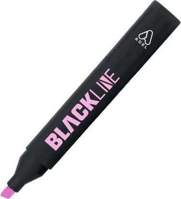 Adel Blackline Fosforlu Kalem - Açık Pembe (Pudra) - Image 1
