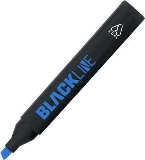 Adel Blackline Fosforlu Kalem - Mavi - Image 1
